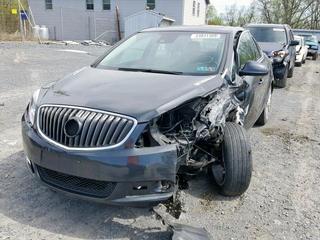 1G4PR5SK4E4183110 - 2014 BUICK VERANO CON GRAY photo 2