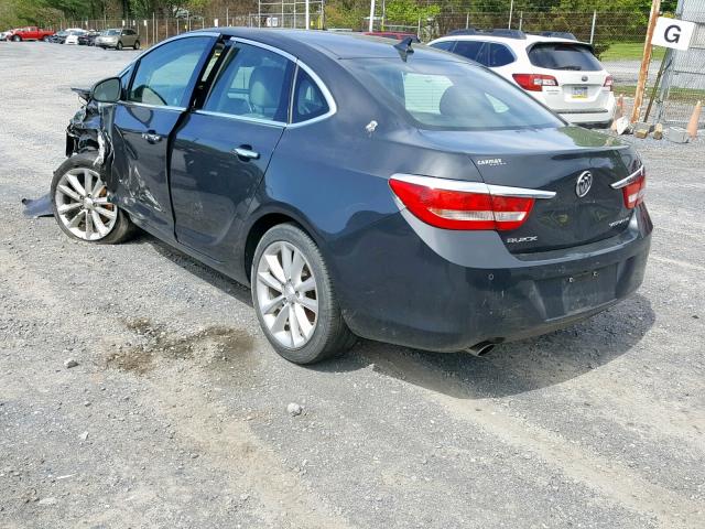 1G4PR5SK4E4183110 - 2014 BUICK VERANO CON GRAY photo 3