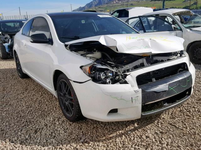 JTKDE167670163414 - 2007 TOYOTA SCION TC WHITE photo 1
