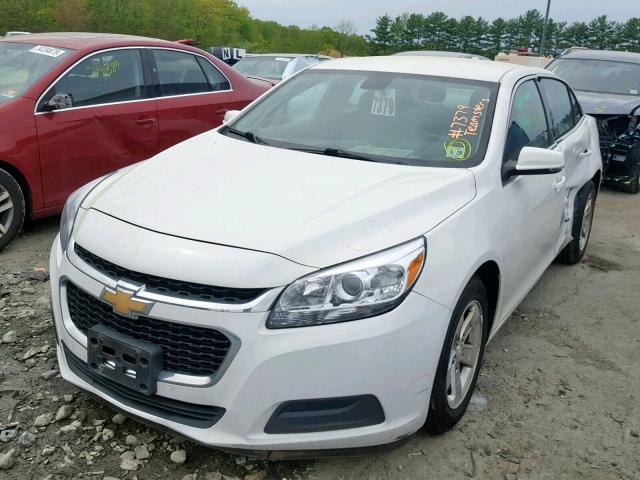 1G11C5SL9FU129722 - 2015 CHEVROLET MALIBU 1LT WHITE photo 2
