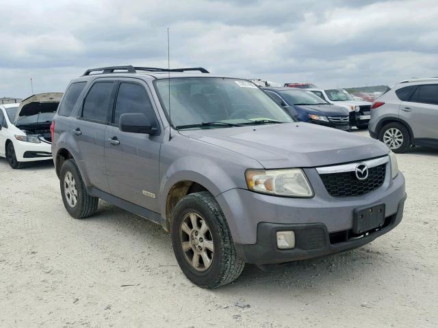 4F2CZ06158KM28665 - 2008 MAZDA TRIBUTE S GRAY photo 1