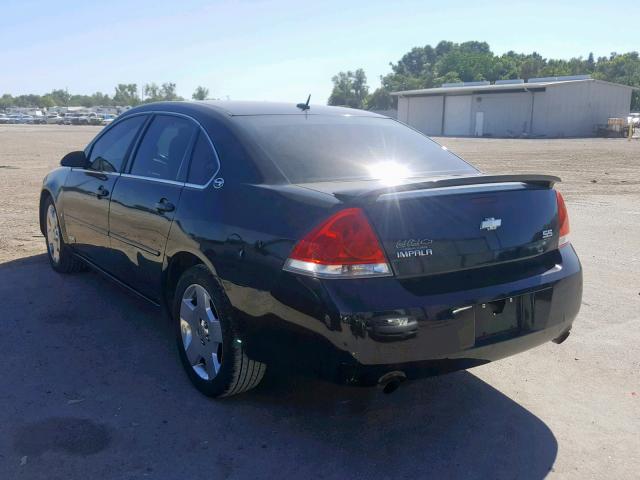 2G1WD58C569102069 - 2006 CHEVROLET IMPALA SUP 黑色 照片 3