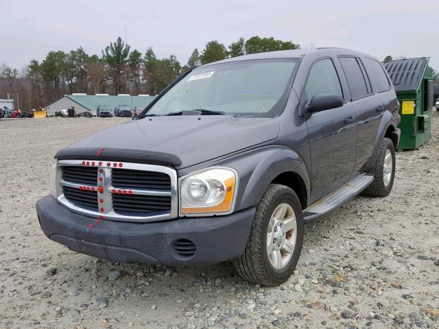 1D4HB38N94F183659 - 2004 DODGE DURANGO ST GRAY photo 2