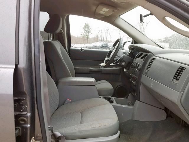 1D4HB38N94F183659 - 2004 DODGE DURANGO ST GRAY photo 5