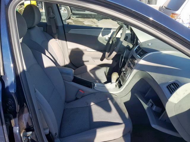 1G1ZC5E18BF109733 - 2011 CHEVROLET MALIBU 1LT 蓝色 照片 5