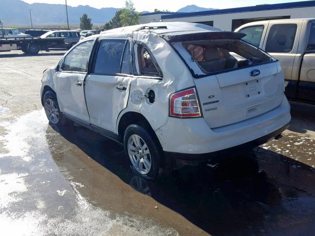 2FMDK3GCXABA20040 - 2010 FORD EDGE SE WHITE photo 3