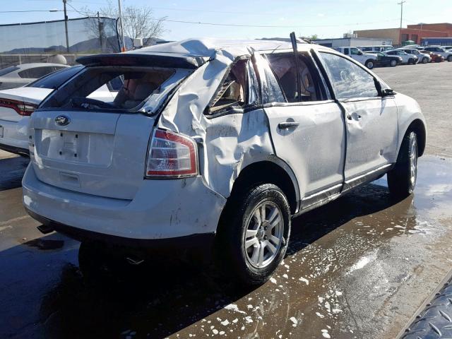 2FMDK3GCXABA20040 - 2010 FORD EDGE SE WHITE photo 4