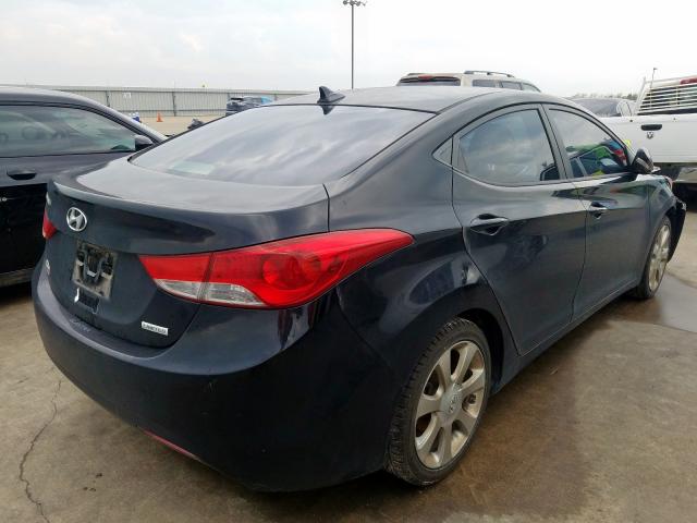 KMHDH4AE9CU242404 - 2012 HYUNDAI ELANTRA GLS  photo 4