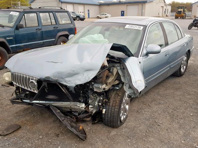 1G4CU541834175963 - 2003 BUICK PARK AVENU BLUE photo 2