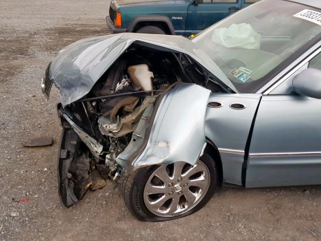 1G4CU541834175963 - 2003 BUICK PARK AVENU BLUE photo 9