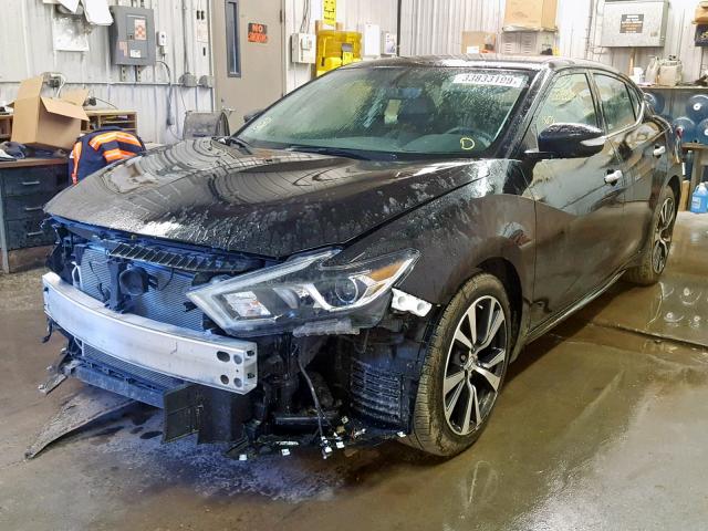 1N4AA6AP7HC420287 - 2017 NISSAN MAXIMA 3.5 BLACK photo 2