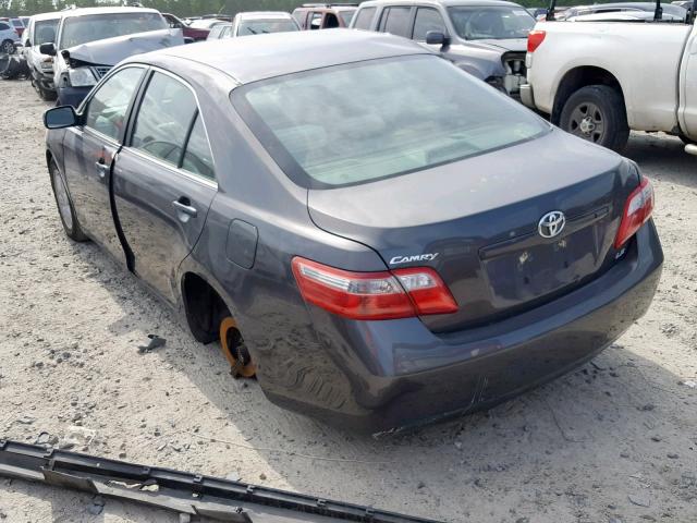 4T4BE46K38R024034 - 2008 TOYOTA CAMRY CE GRAY photo 3
