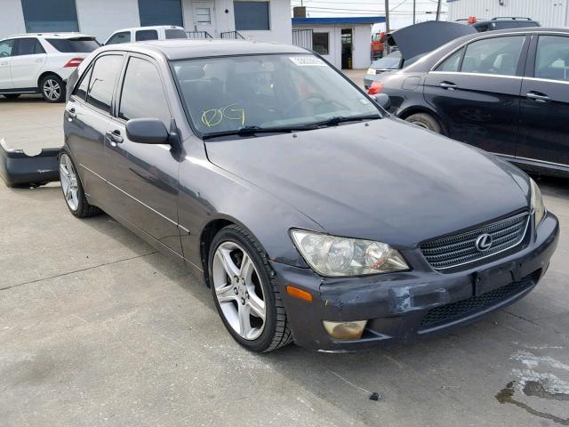 JTHBD182910025942 - 2001 LEXUS IS 300 BLACK photo 1