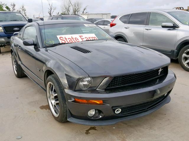 1ZVHT82H585146255 - 2008 FORD MUSTANG GT GRAY photo 1
