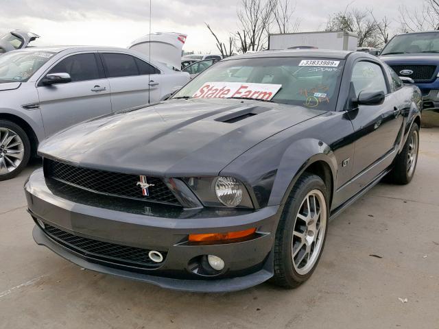 1ZVHT82H585146255 - 2008 FORD MUSTANG GT GRAY photo 2