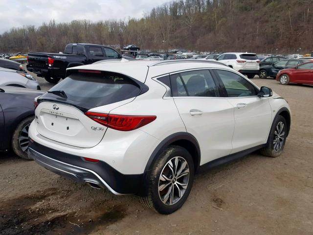 SJKCH5CR4HA031316 - 2017 INFINITI QX30 BASE WHITE photo 4