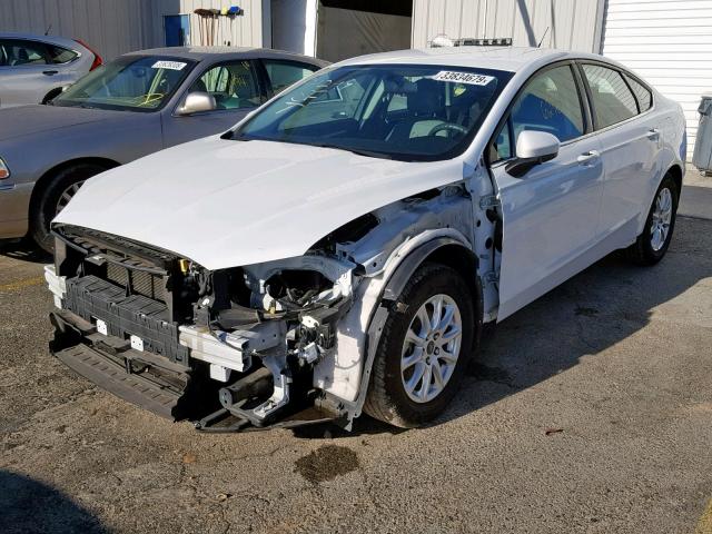 3FA6P0G77GR198987 - 2016 FORD FUSION S WHITE photo 2