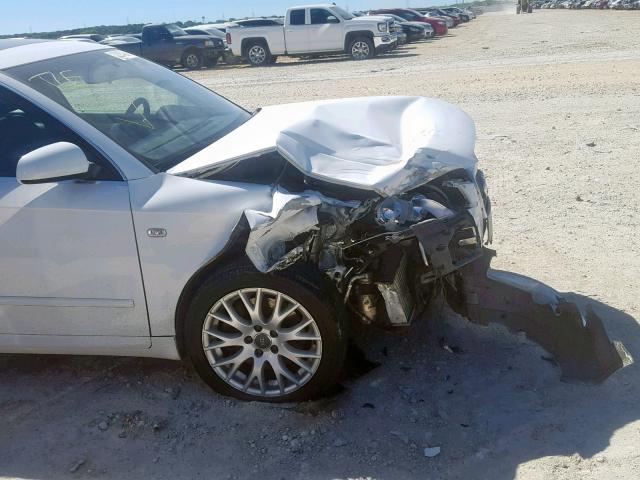 WAUAF78E18A153260 - 2008 AUDI A4 2.0T WHITE photo 9