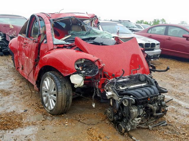 3VWRW31C38M519551 - 2008 VOLKSWAGEN NEW BEETLE Qırmızı foto 1