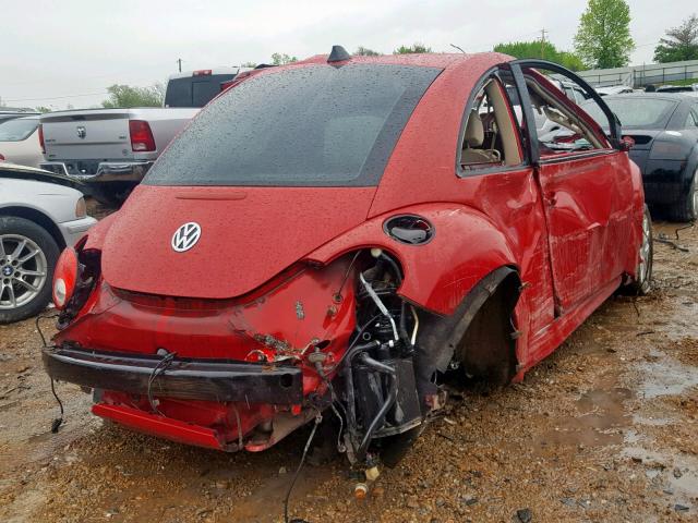 3VWRW31C38M519551 - 2008 VOLKSWAGEN NEW BEETLE Qırmızı foto 4