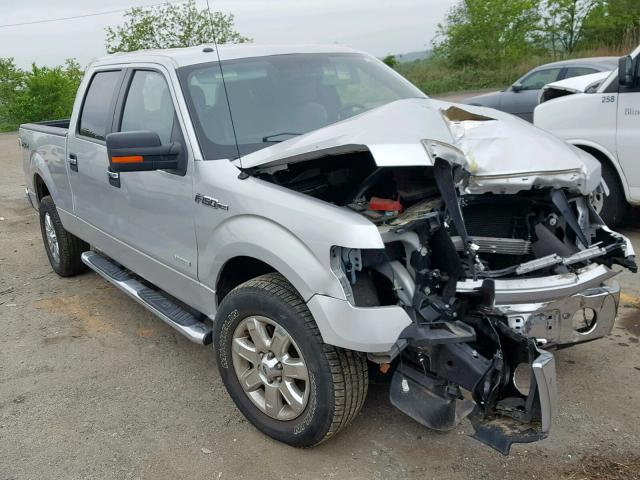 1FTFW1ET5DFD61289 - 2013 FORD F150 SUPER SILVER photo 1