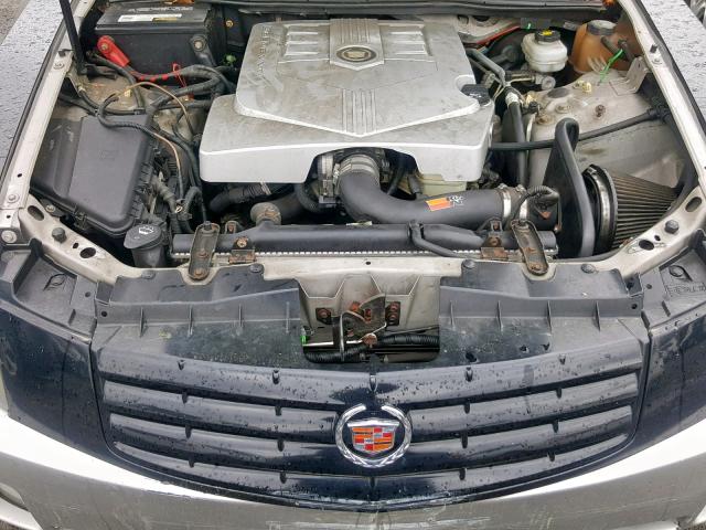 1G6DP567050193128 - 2005 CADILLAC CTS HI FEA TWO TONE photo 7