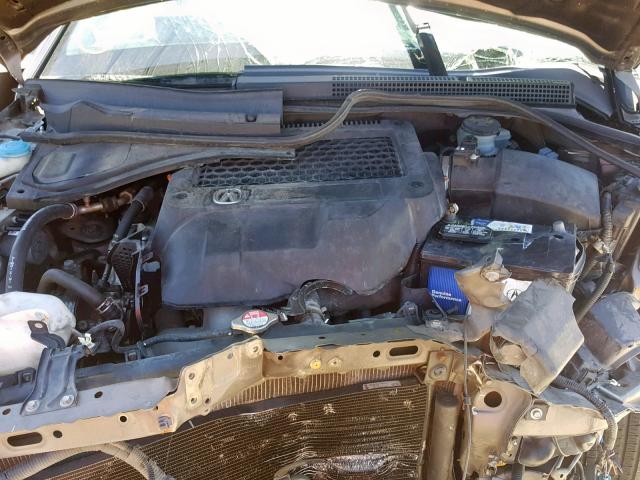 5J8TB18557A017685 - 2007 ACURA RDX TECHNO GRAY photo 7