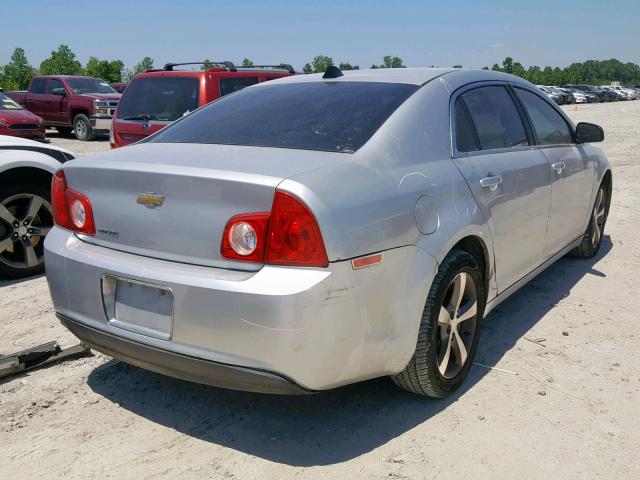 1G1ZA5E01CF354646 - 2012 CHEVROLET MALIBU LS SILVER photo 4