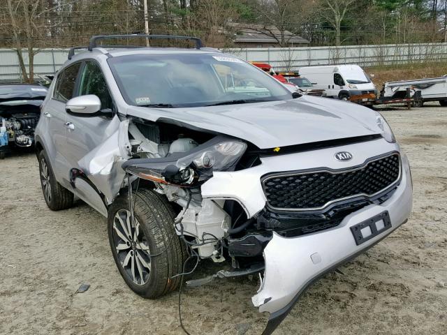 KNDPNCAC9J7363190 - 2018 KIA SPORTAGE E SILVER photo 1