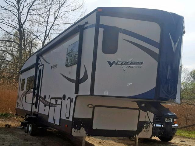 4X4FVCH28E5103500 - 2014 WILDWOOD TRAILER WHITE photo 1