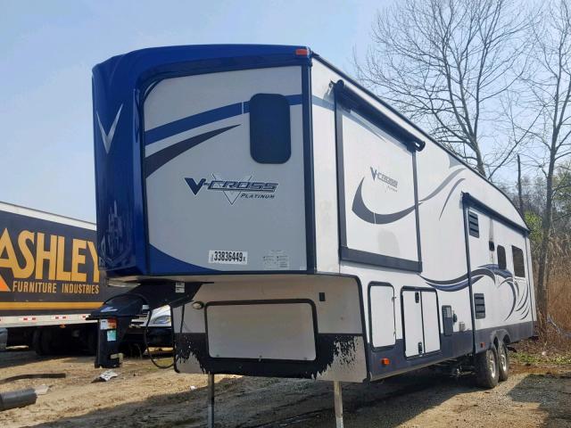 4X4FVCH28E5103500 - 2014 WILDWOOD TRAILER WHITE photo 3