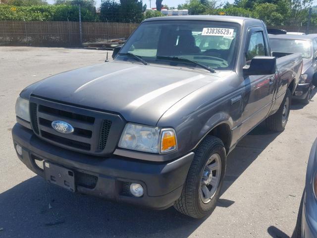 1FTYR10D76PA78471 - 2006 FORD RANGER GRAY photo 2