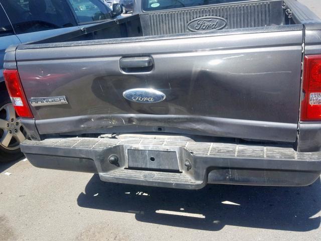 1FTYR10D76PA78471 - 2006 FORD RANGER GRAY photo 9