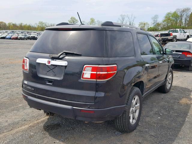 5GZLRVED7AJ128774 - 2010 SATURN OUTLOOK XR შავი ფოტო 4