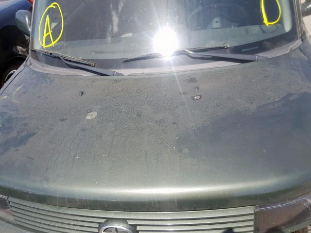 JTLKT324354005859 - 2005 TOYOTA SCION XB 绿色 照片 7
