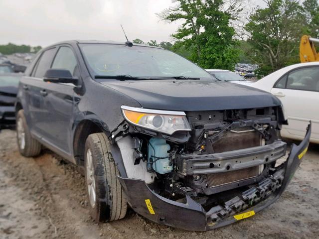 2FMDK3KCXEBB82750 - 2014 FORD EDGE LIMIT BLACK photo 1