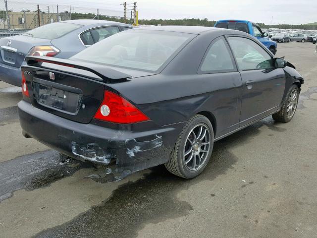 1HGEM221X4L060661 - 2004 HONDA CIVIC DX V BLACK photo 4