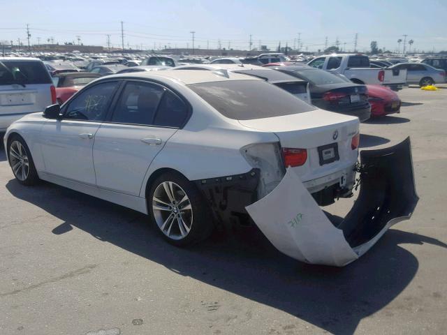 WBA3D3C5XEK155660 - 2014 BMW 328 D WHITE photo 3