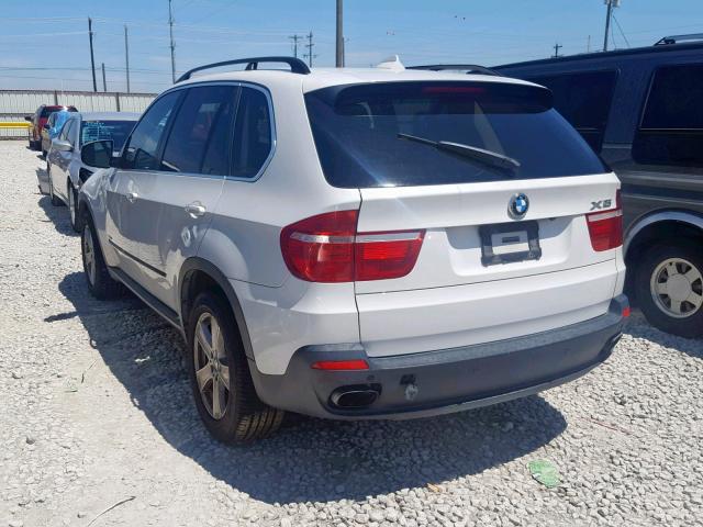 5UXFE835X9L308515 - 2009 BMW X5 XDRIVE4 WHITE photo 3