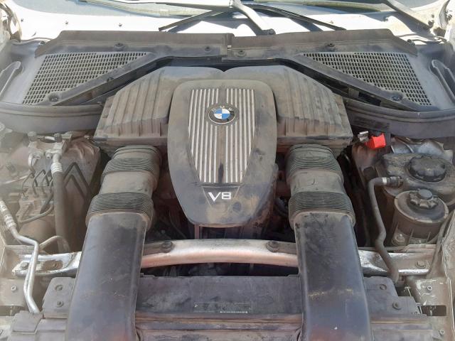 5UXFE835X9L308515 - 2009 BMW X5 XDRIVE4 WHITE photo 7