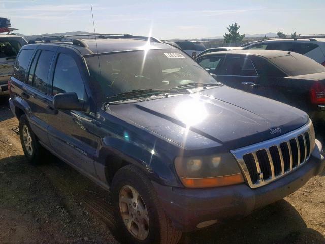 1J4GW58S5XC751324 - 1999 JEEP GRAND CHER BLUE photo 1