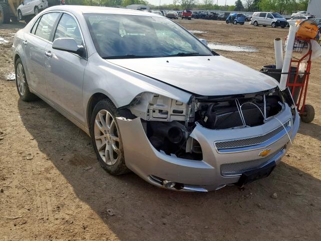 1G1ZE5E74AF201127 - 2010 CHEVROLET MALIBU LTZ SILVER photo 1