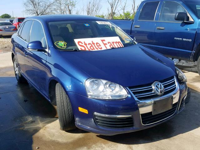 3VWSF71K06M779077 - 2006 VOLKSWAGEN JETTA 2.5 BLUE photo 1