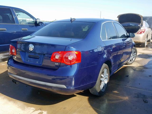 3VWSF71K06M779077 - 2006 VOLKSWAGEN JETTA 2.5 BLUE photo 4