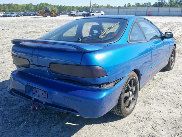 JH4DC436XXS014047 - 1999 ACURA INTEGRA GS BLUE photo 4