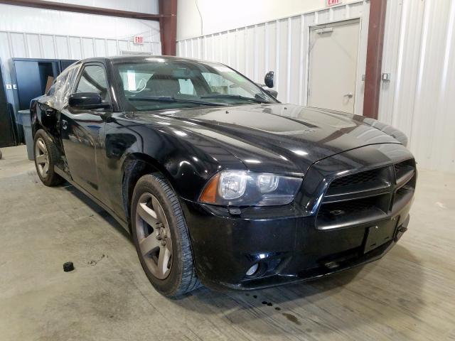 2C3CDXATXEH348303 - 2014 DODGE CHARGER POLICE  photo 1