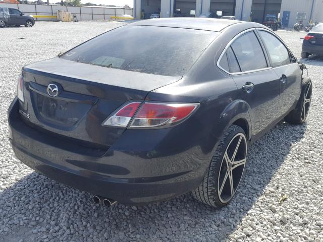 1YVHZ8BH0C5M08168 - 2012 MAZDA 6 I GRAY photo 4