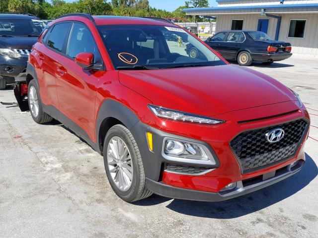 KM8K6CAAXJU149151 - 2018 HYUNDAI KONA SEL RED photo 1