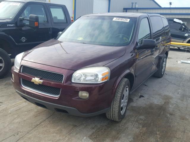 1GNDV23W28D104306 - 2008 CHEVROLET UPLANDER L 紫色 照片 2