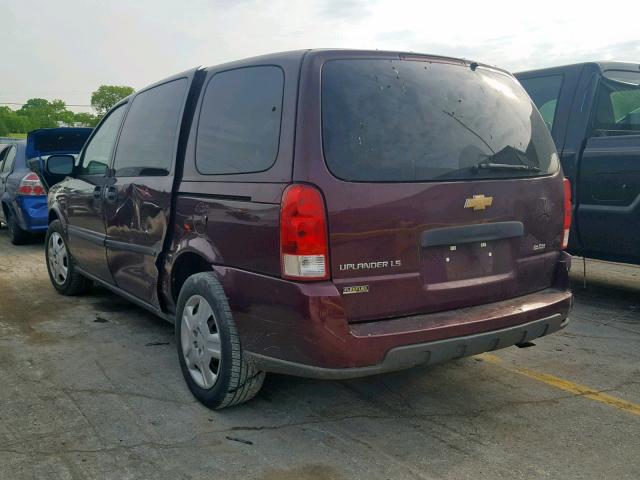 1GNDV23W28D104306 - 2008 CHEVROLET UPLANDER L 紫色 照片 3